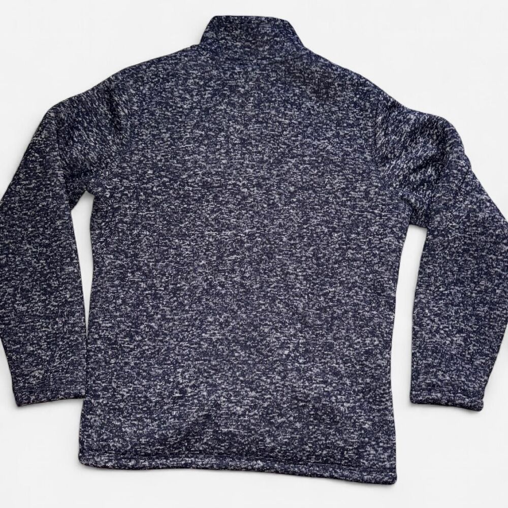 Avalanche Men's Navy Blue Fleece Jacket with White Sherpa Lining; Size MEDIUM - Picture 7 of 7